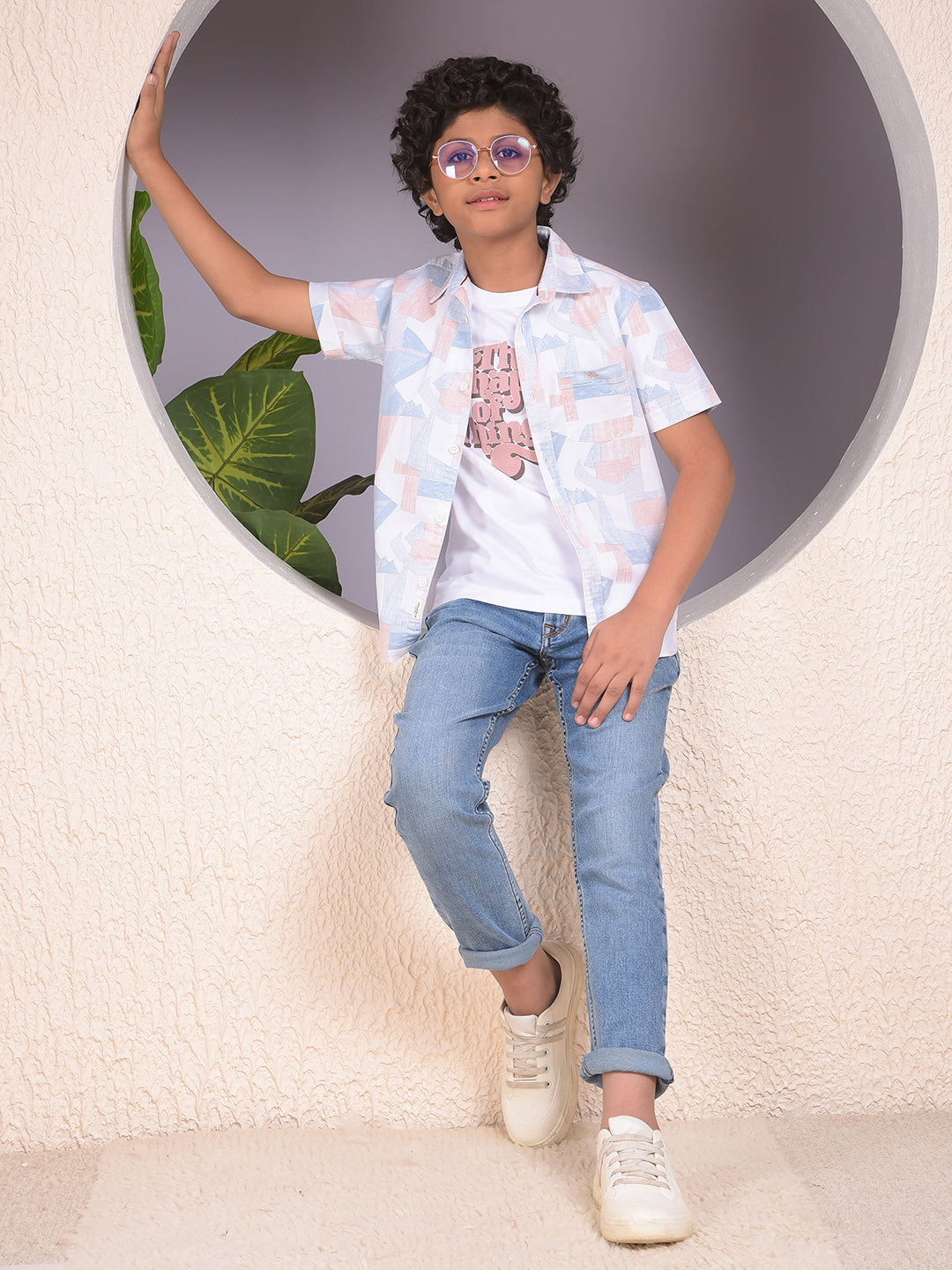 CRIMSOUNE CLUB BOYS JEANS BMD14692 LIGHT BLUE