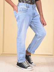 CRIMSOUNE CLUB BOYS JEANS BMD14690 ICE BLUE