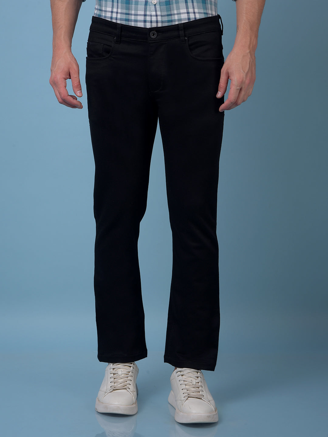 CRIMSOUNE CLUB MENS JEANS MD2175 BLACK