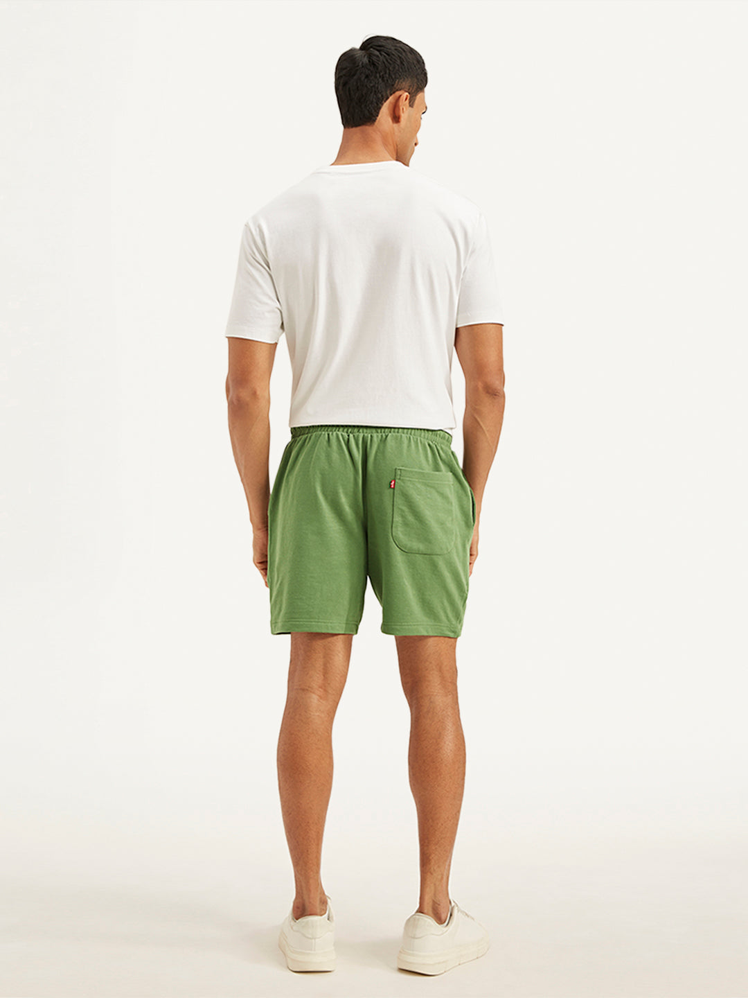 Men'S Green Regular Fit Shorts