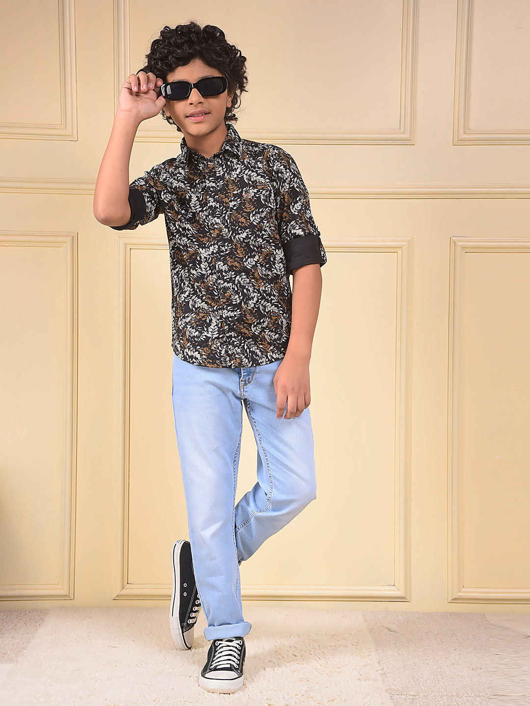 CRIMSOUNE CLUB BOYS JEANS BMD14690 ICE BLUE