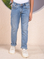 CRIMSOUNE CLUB BOYS JEANS BMD14692 LIGHT BLUE