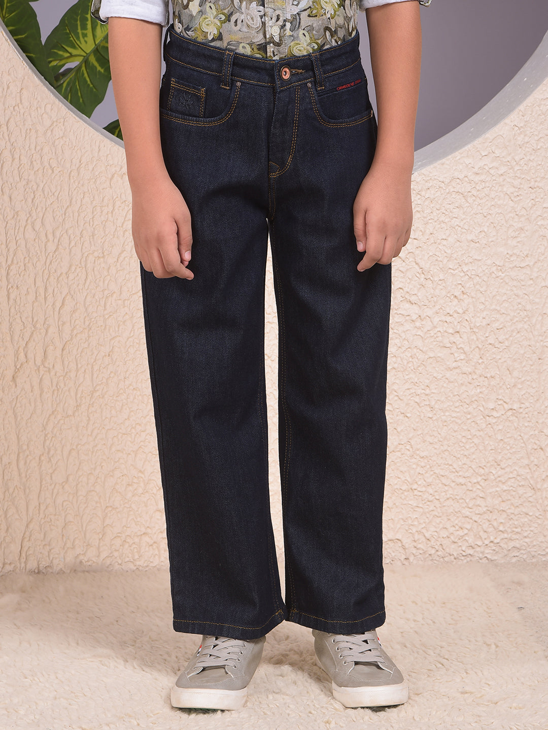 CRIMSOUNE CLUB BOYS JEANS BMD14687 DEEP BLUE