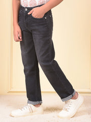 CRIMSOUNE CLUB BOYS JEANS BMD14704 BLACK