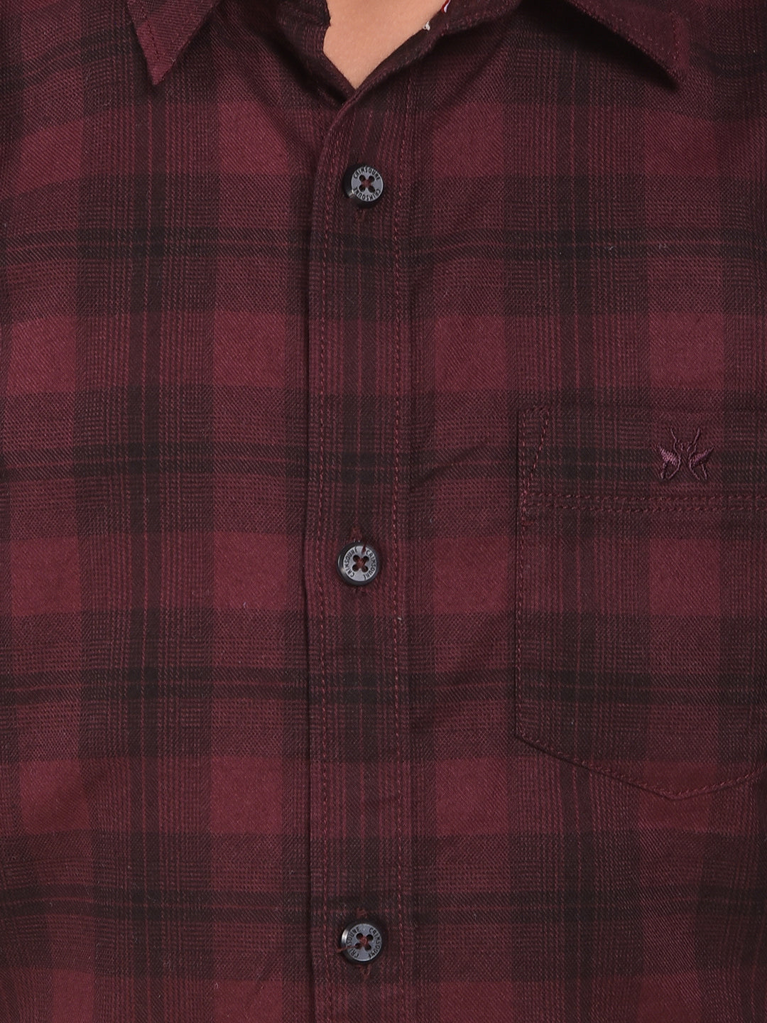 CRIMSOUNE CLUB BOYS SHIRT F/S BMA11997 MAROON