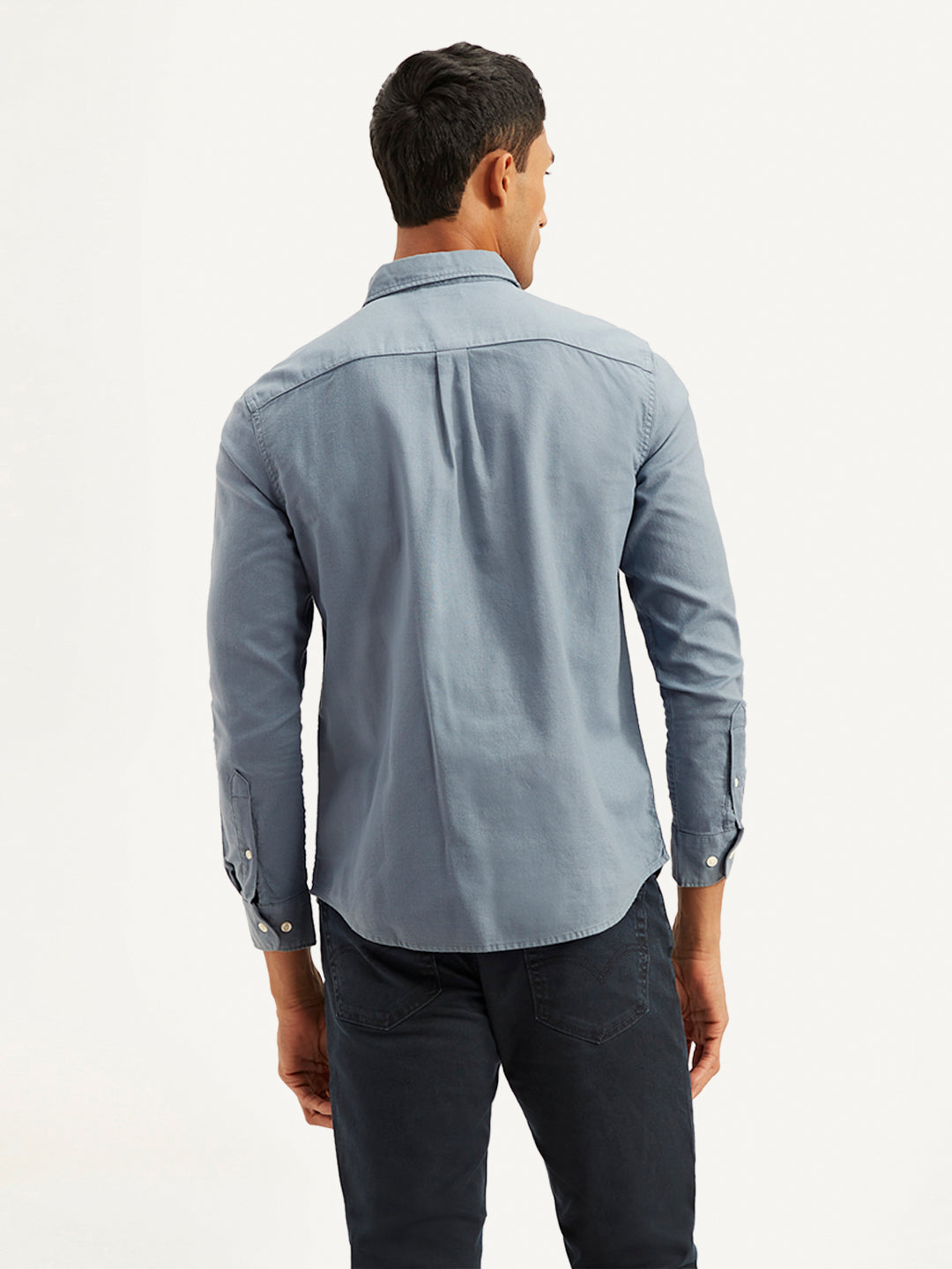 Men'S Solid Slim Fit Shirt