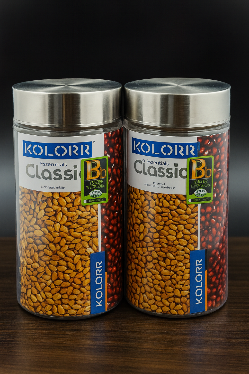 Goyalsons Household Container Classic Jar 2 Pcs Set