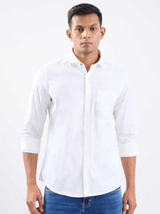 SPYKAR MENS CASUAL SHIRT F/S MSHSOS2BE276 WHITE