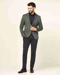 Blackberry Mens Formal Shirt F/S Bp-Bs-Do-Revolve Grey