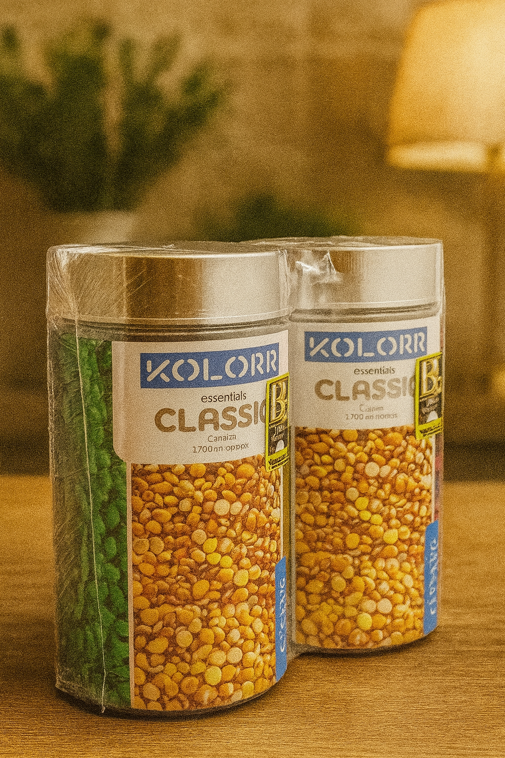 Goyalsons Household Container Classic Jar 2 Pcs Set