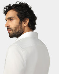 Blackberry Mens Formal Shirt F/S Wh-Sw-Do-Spectrum White - Goyalsons ShopMax