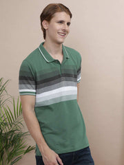Crocodile Mens T-Shirt H/S Crfp124-307Mt Elm Green