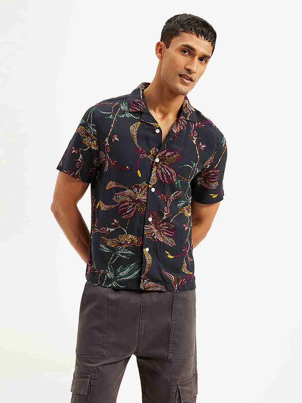 Levis Mens Casual Shirt H/S A8765-0048