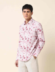 U.S.Polo Mens Casual Shirt H/S Ussht2538 Pink