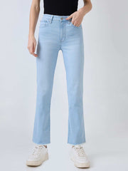 Spykar Ladies Western Jeans Wdemm1Be040 Ice Blue