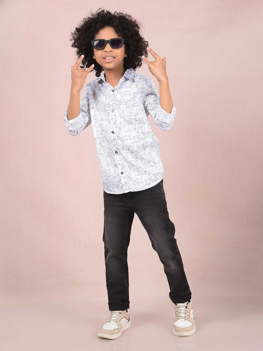 Crimsoune Club Boys Shirt