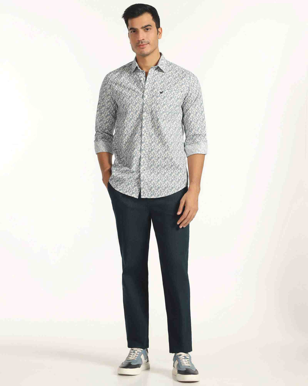Blackberry Mens Formal Shirt F/S Bp-Bs-Do-Revolve Grey