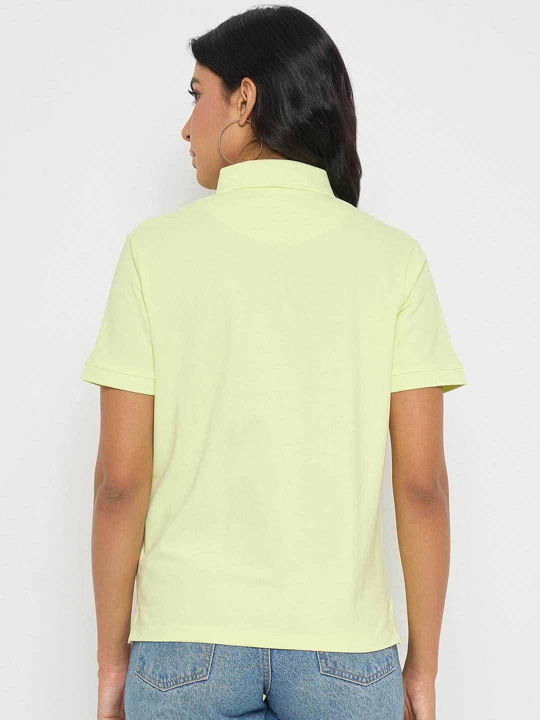Madame Ladies Western Top H/S M5S11406 305 Lime