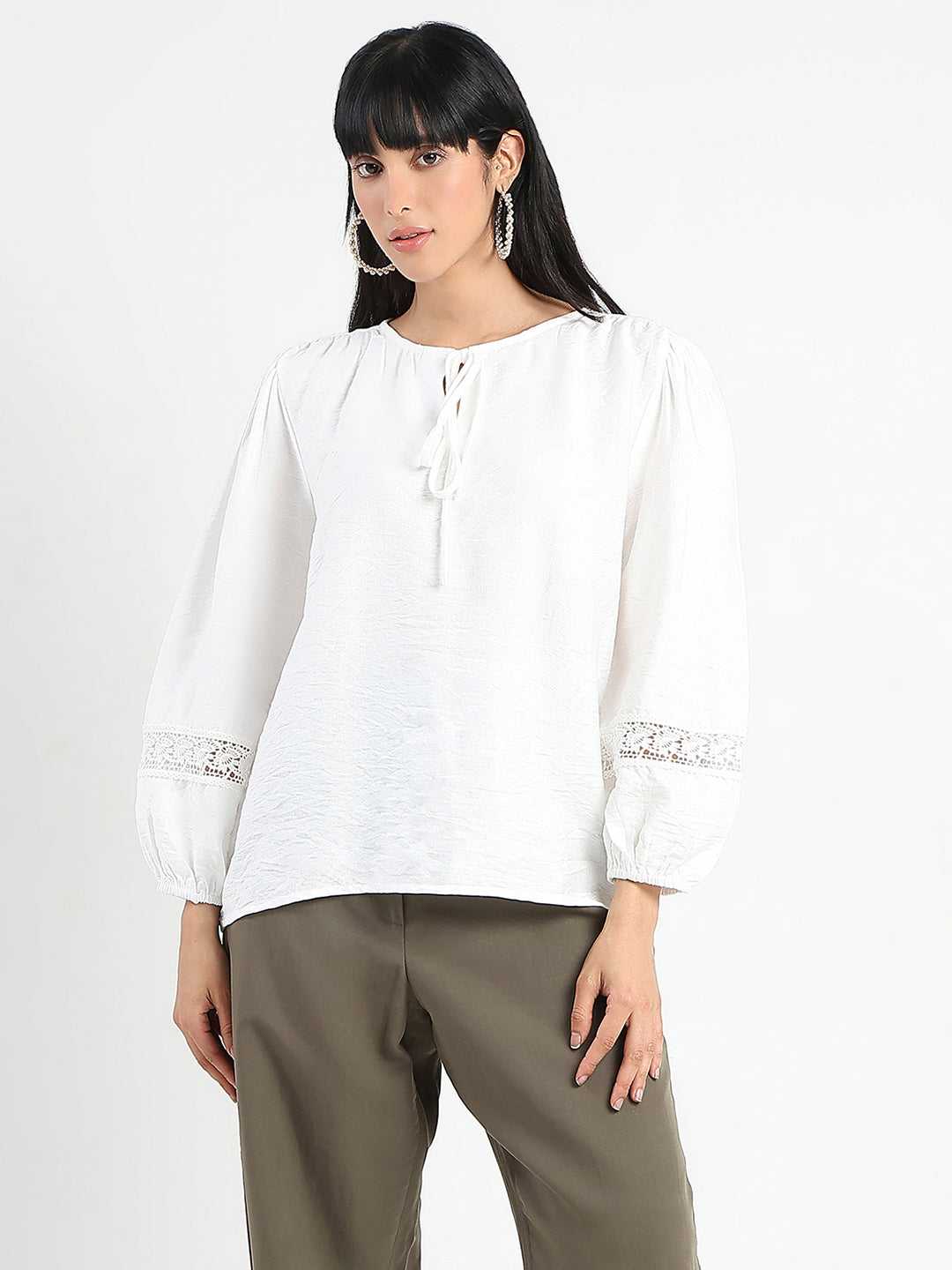 Madame Ladies Western Top H/S M5S18703 1 L