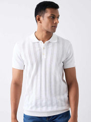 Spykar Mens T-Shirt H/S Mfklw1Be003 White