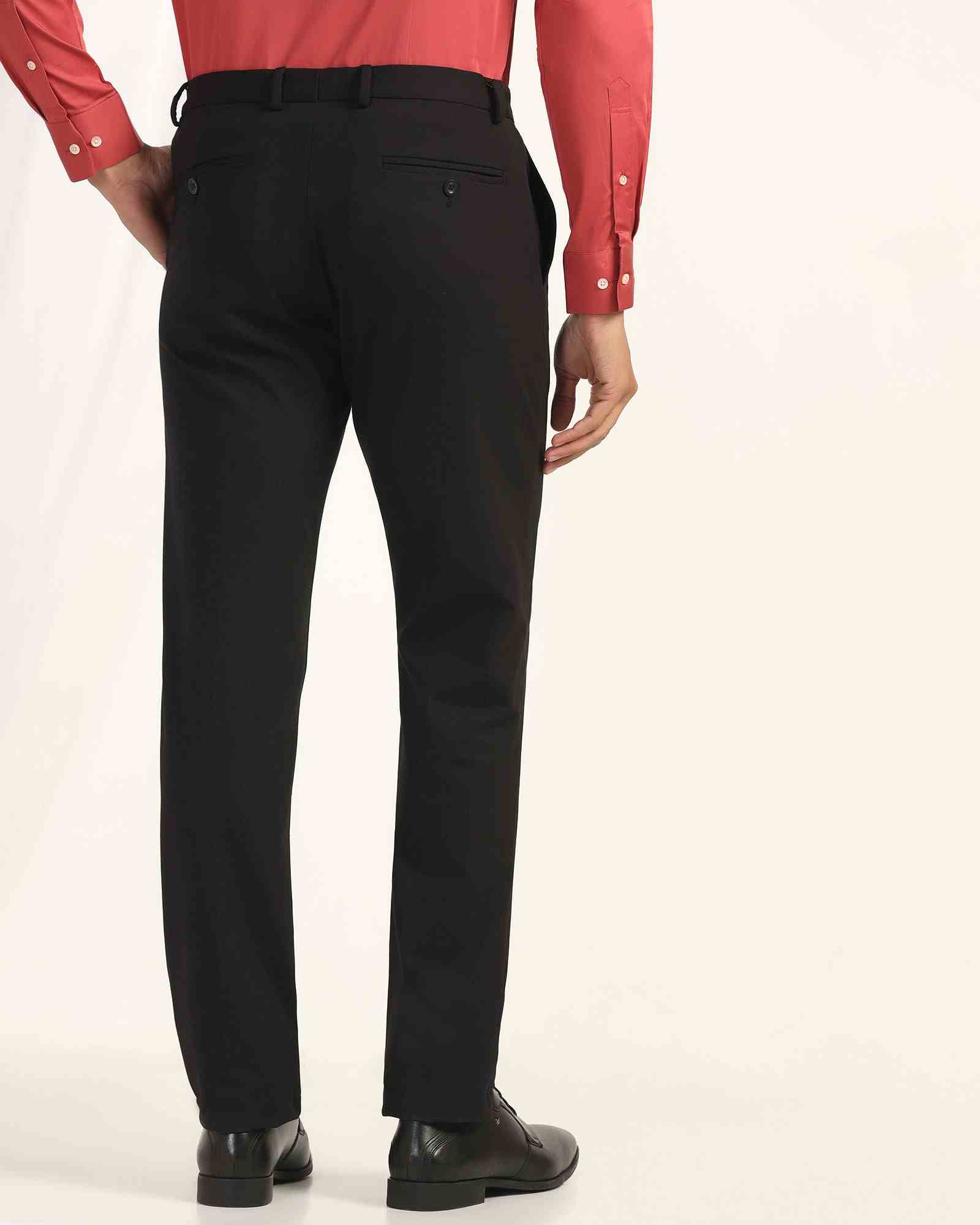 Blackberry Mens Formal Trouser Bp-So-Musk Black