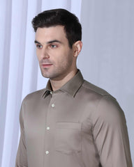 Blackberry Mens Formal Shirt F/S Bp-Bs-Do-Revolve Grey