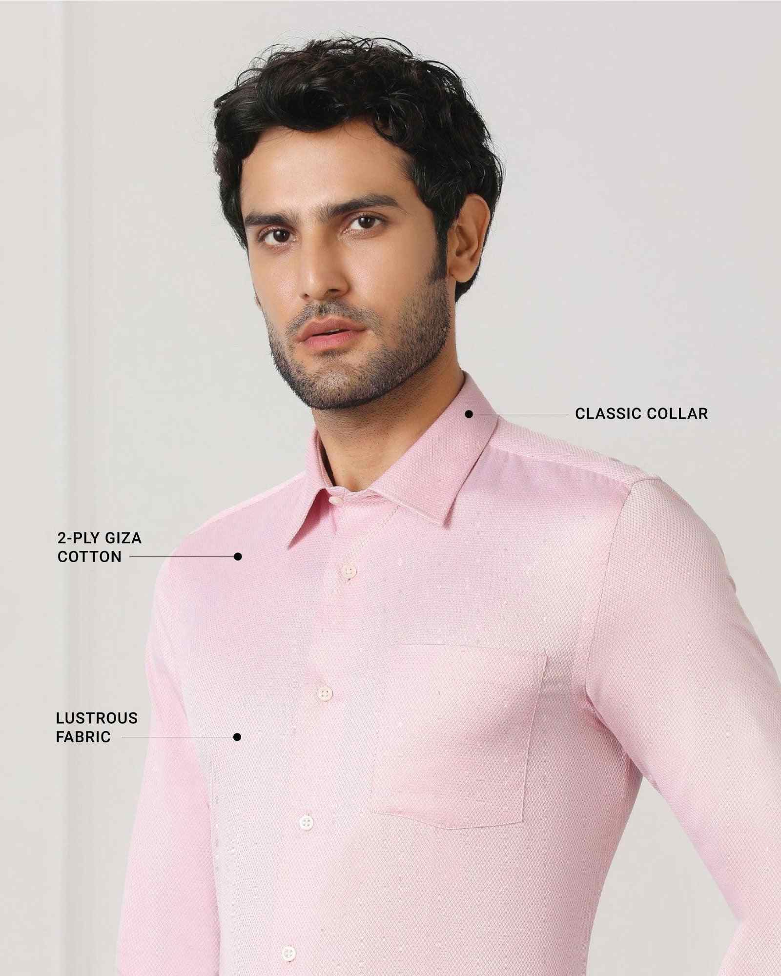 Blackberry Mens Formal Shirt F/S Bp-Bs-Do-Revolve Grey