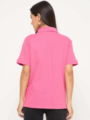 Madame Ladies Western Top H/S M5S11406 031 Pink