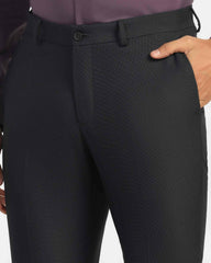 Blackberry Mens Formal Trouser Bp-Do-Fendi Dark Grey