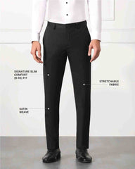 Blackberry Mens Formal Trouser Bp-Tisot Black