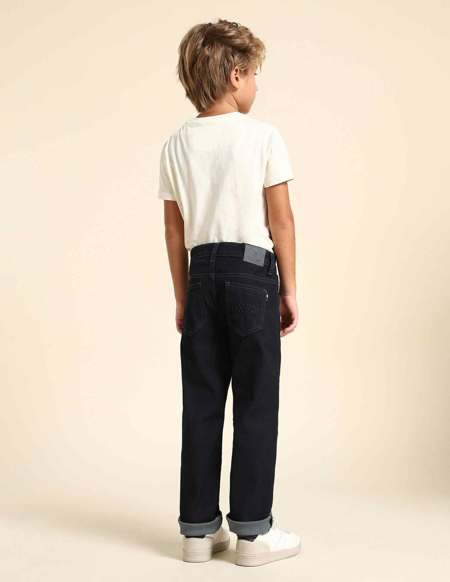 U.S.POLO KIDS BOYS JEANS UKJEN577