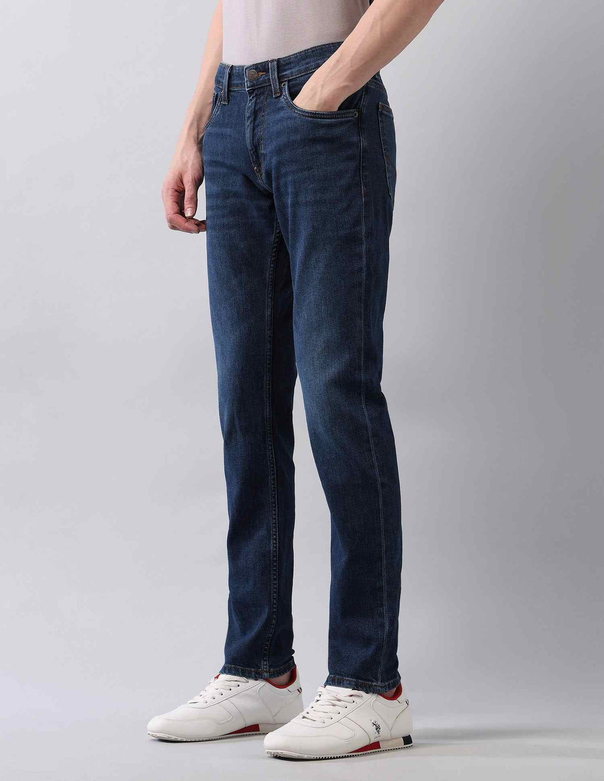 U.S.Polo Mens Jeans Udjen1257H Blue
