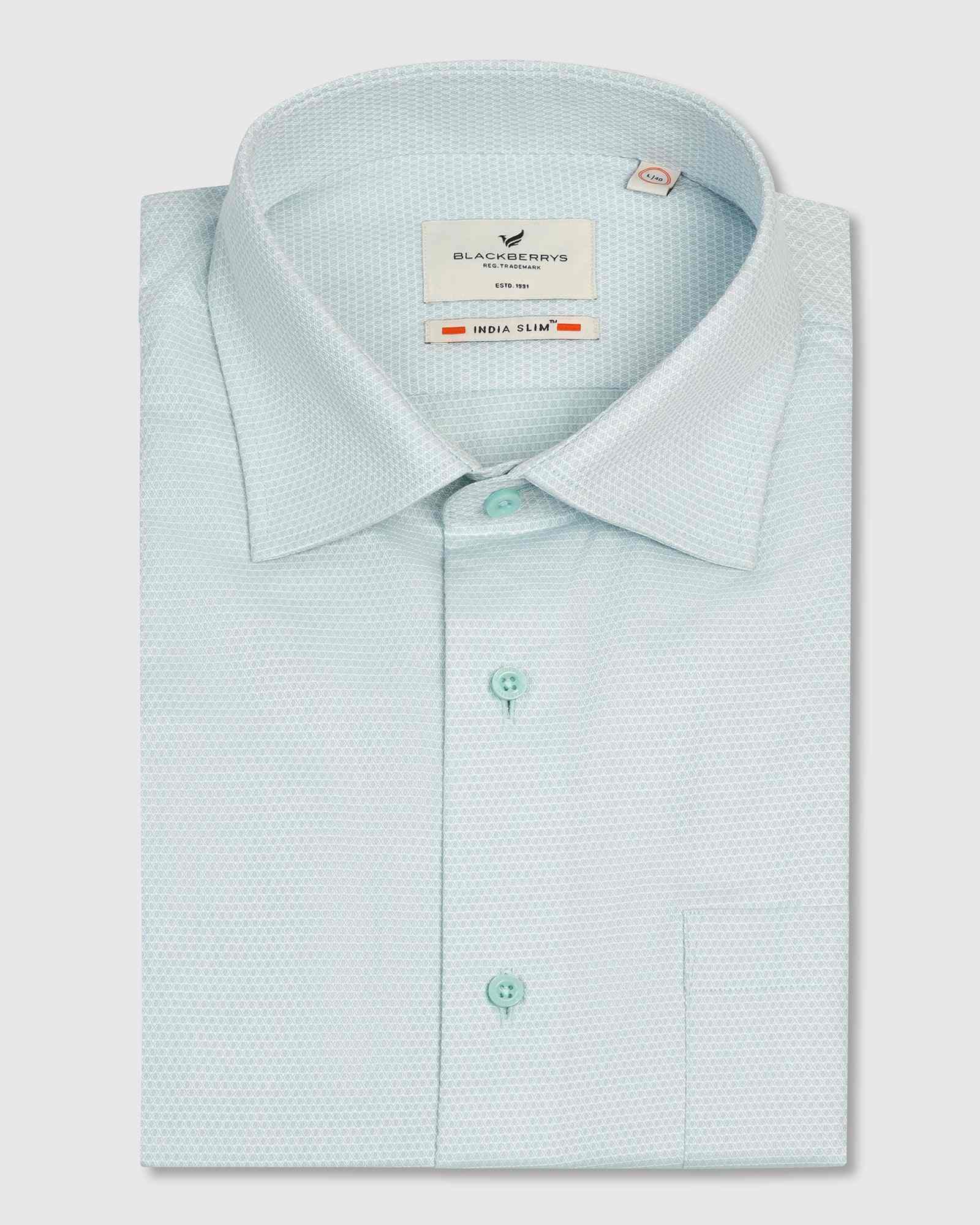 Blackberry Mens Formal Shirt F/S Bp-Bs-Do-Revolve Grey