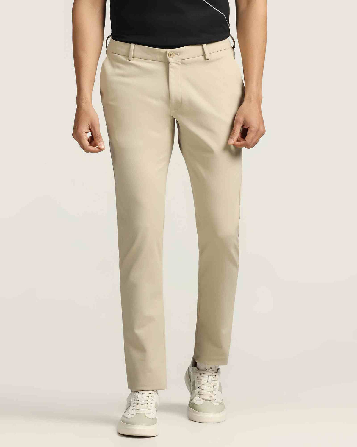 Blackberry Mens Casual Trouser Ek-So-Ziea Beige