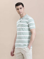Crocodile Mens T-Shirt H/S Crfp125-207Mt Sea Foam