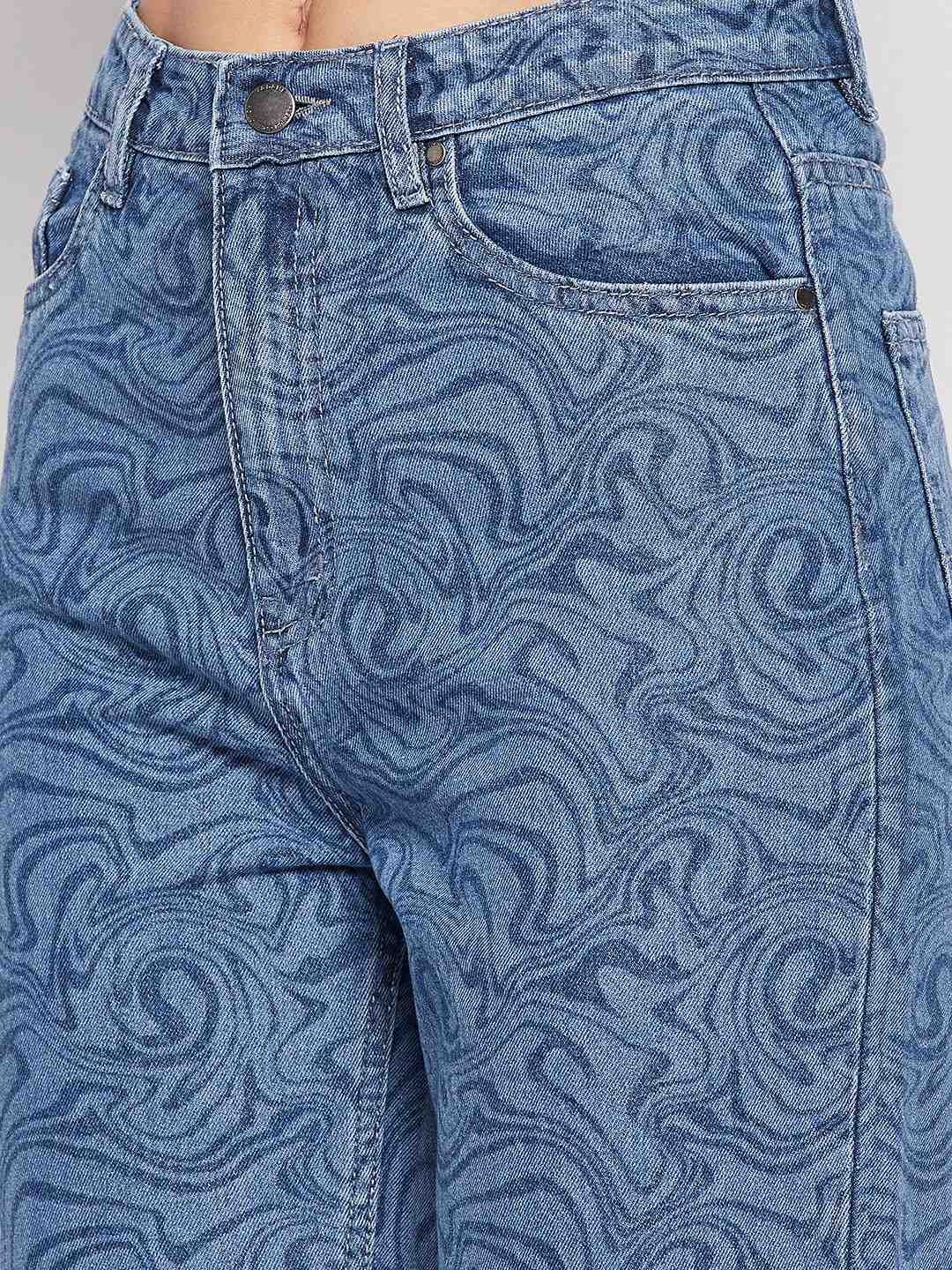 Madame Ladies Western Jeans M3S24261 003 Blue