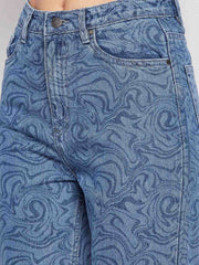 Madame Ladies Western Jeans M3S24261 003 Blue