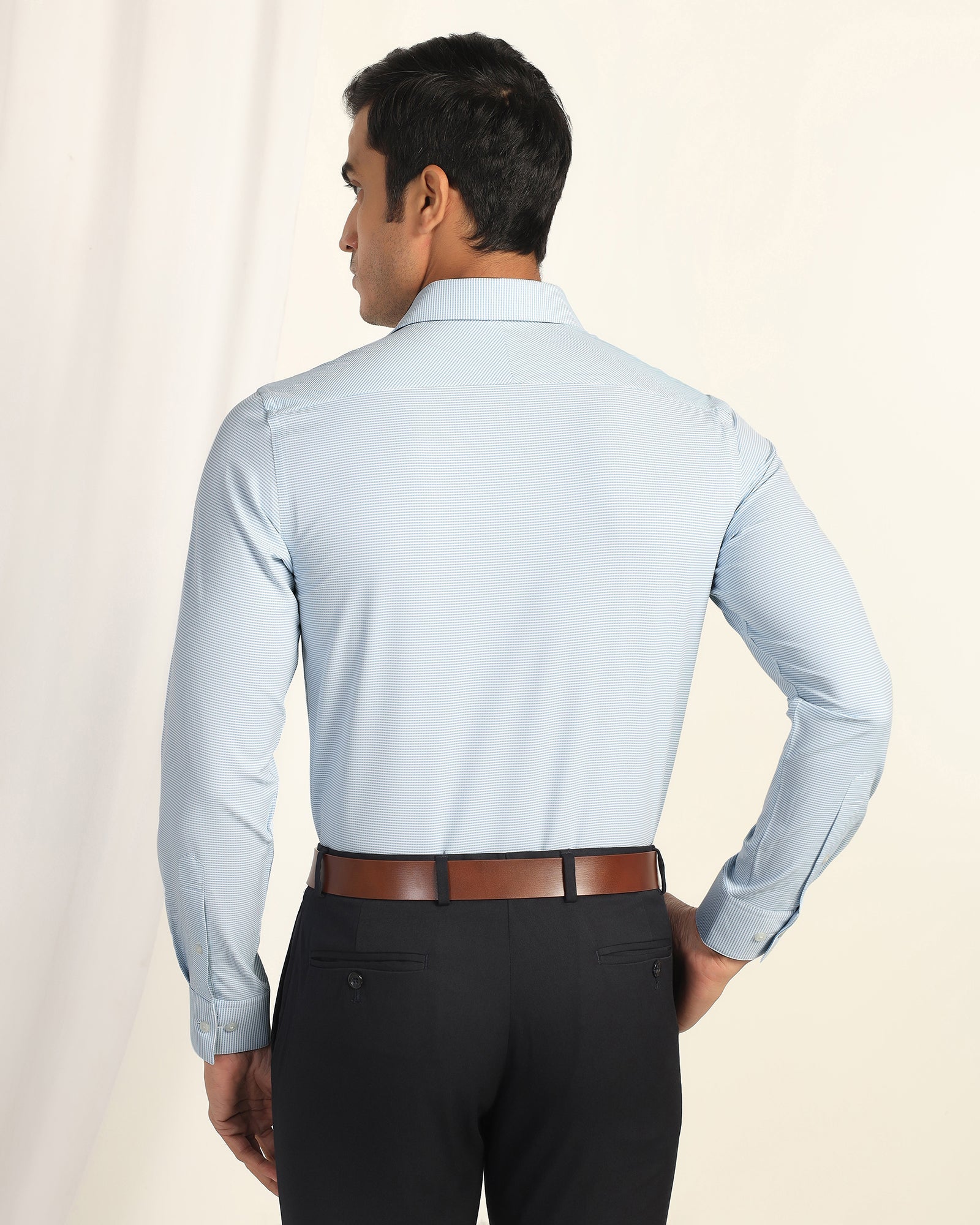 Blackberry Mens Formal Shirt F/S Bp-Ni-Do-Wise + Blue - Goyalsons ShopMax