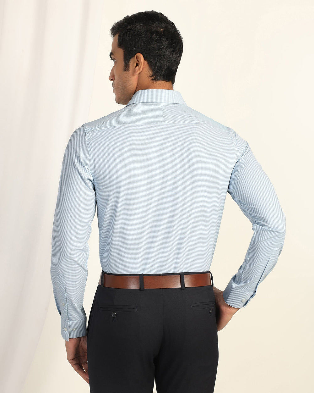 Blackberry Mens Formal Shirt F/S Bp-Ni-Do-Wise + Blue - Goyalsons ShopMax