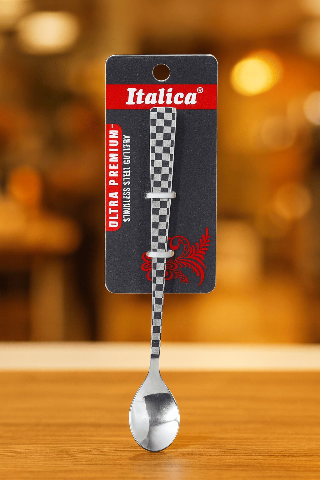Italica Household Steel Spoon Sets Ultra Soda Spoon