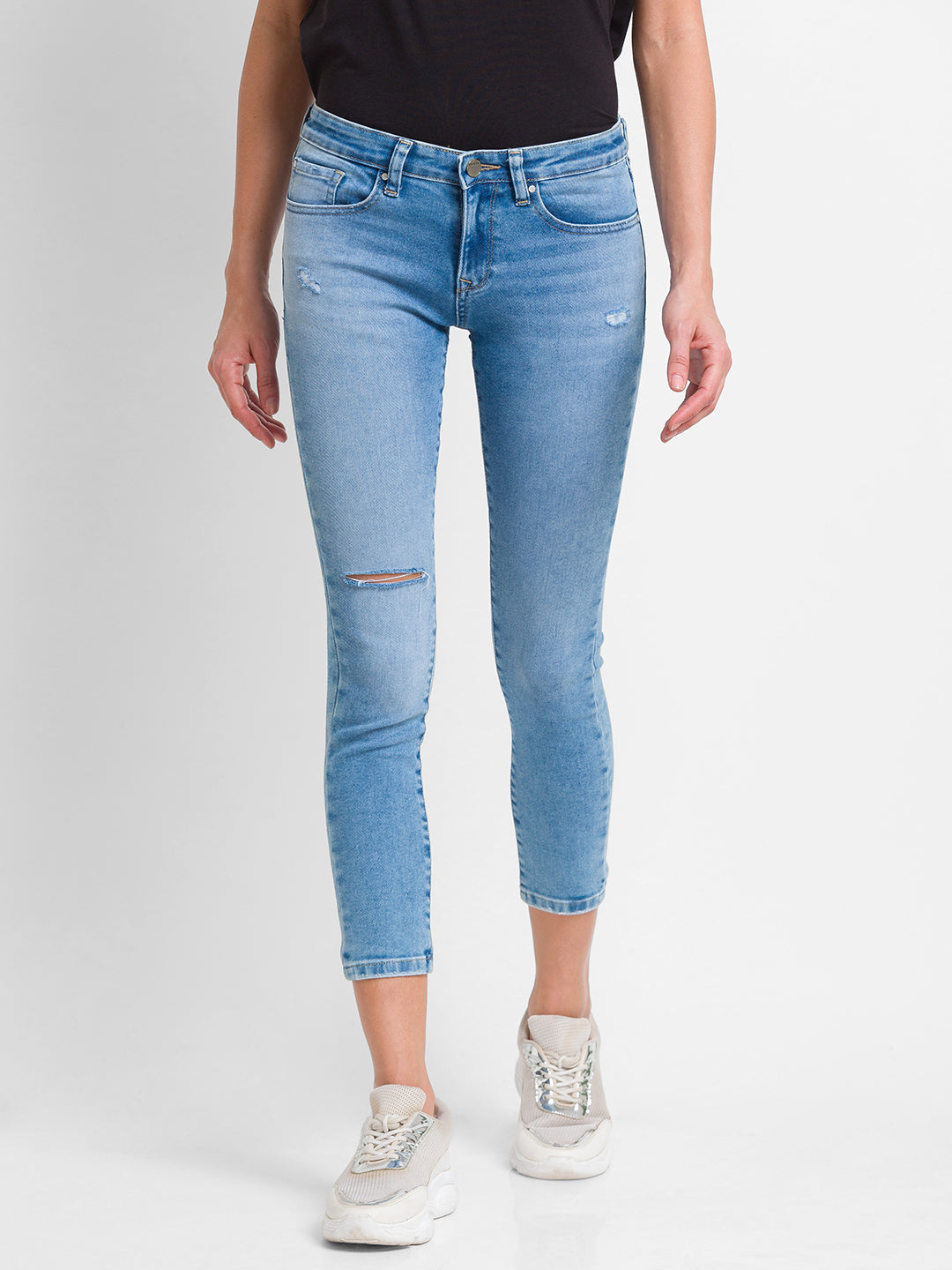 Spykar Mens Jeans Ali-02Bb-02 Lt. Blue