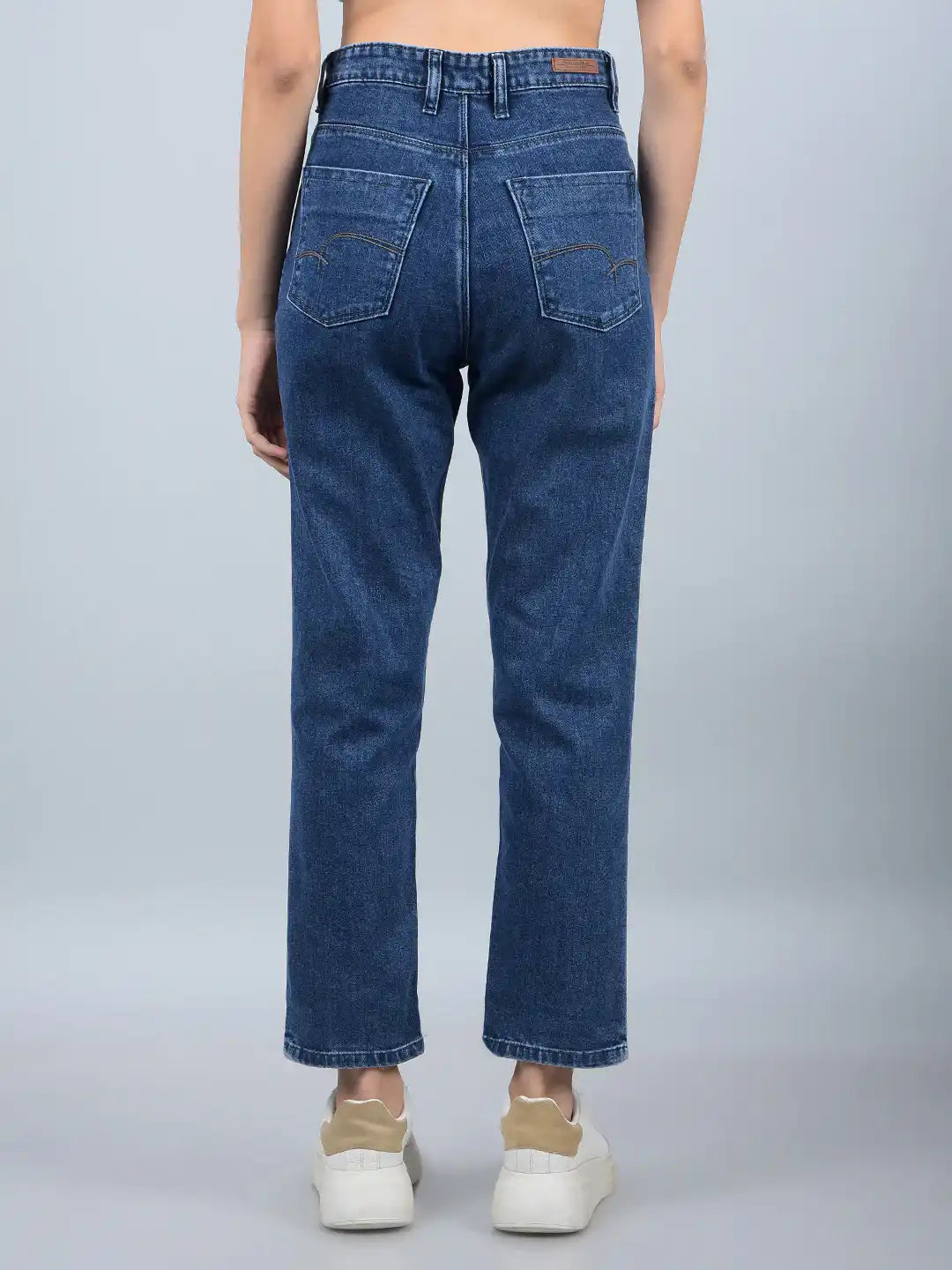 Crimsoune Club Ladies Western Jeans Dark Blue