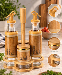 Lyte Club BambooLuxe Condiment- Set of 4