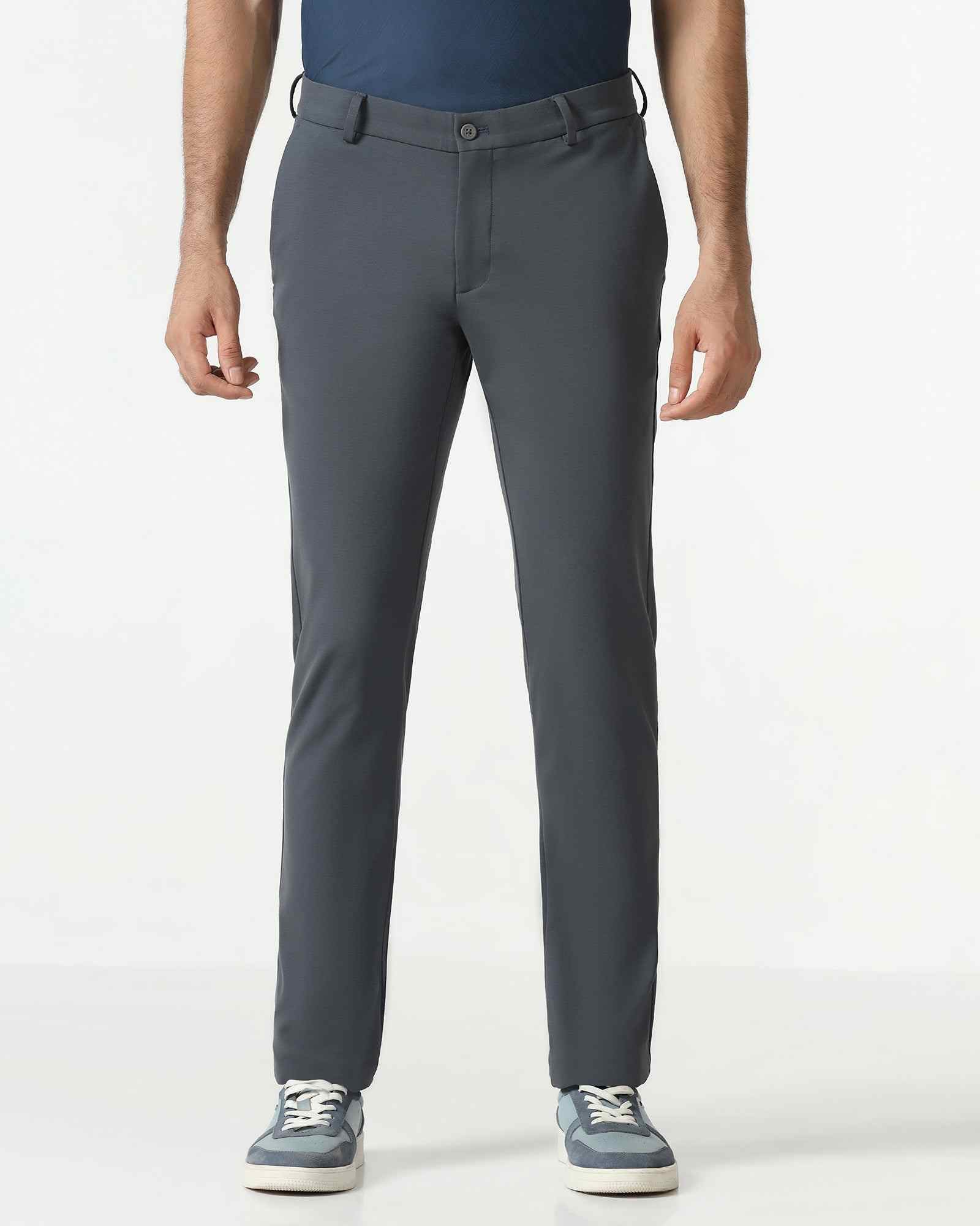Blackberry Mens Casual Trouser Ek-Tp-So-Ziea Ash Grey