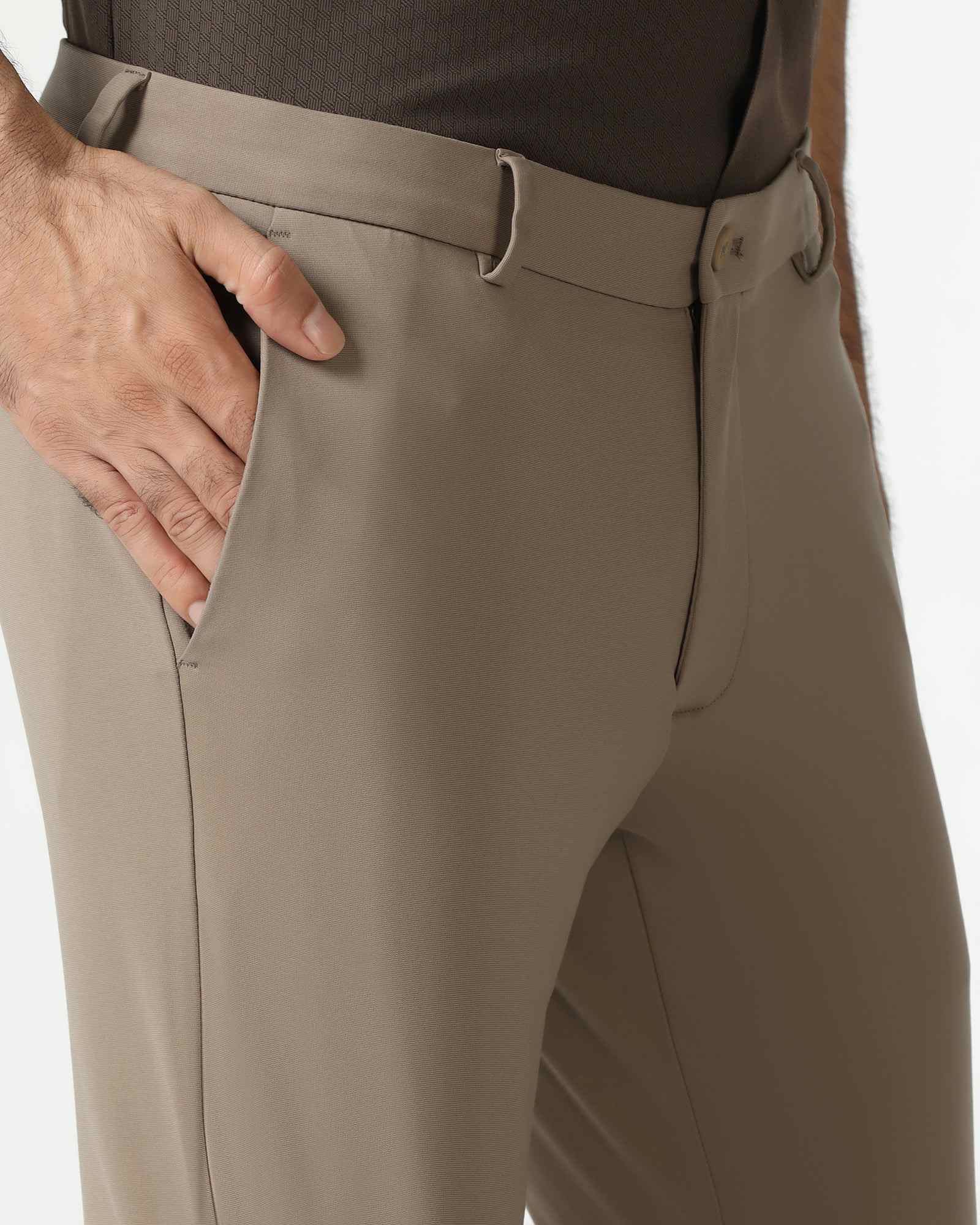 Blackberry Mens Casual Trouser Ek-Tp-So-Ziea Khaki