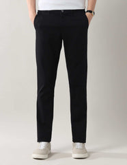 Arrow Mens Casual Trouser Black