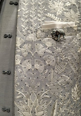 Lyte Club Mens Coat Suit Jodhpuri 3Pcs Set Jp-2550 Grey