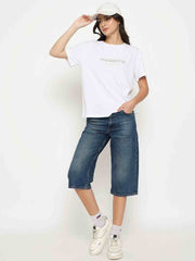 Madame Ladies Western Top H/S M5S11455 040 White