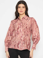 Madame Ladies Western Top H/S M4W18226 271 Onion