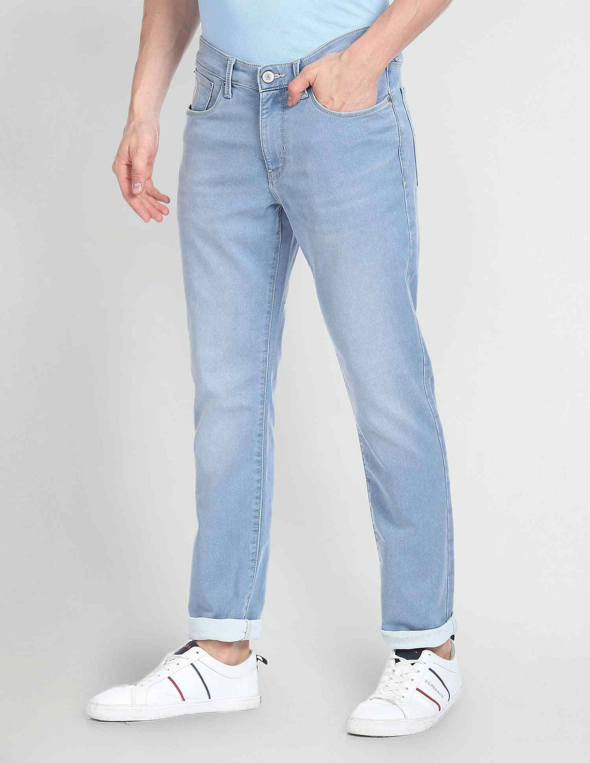 U.S.Polo Mens Jeans Udjenc0107 Blue